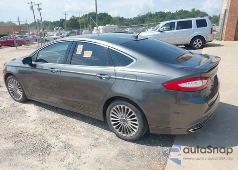 2015 Ford Fusion Titanium из США, поврежденный, VIN 3FA6P0K97FR273923